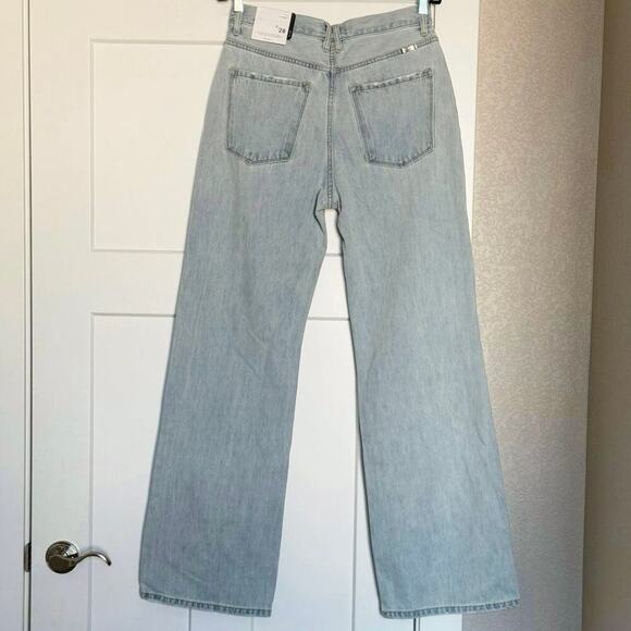 NWT Kancan High Rise 90's Flare Button Fly Jeans Size 9/28 - Picture 6 of 14